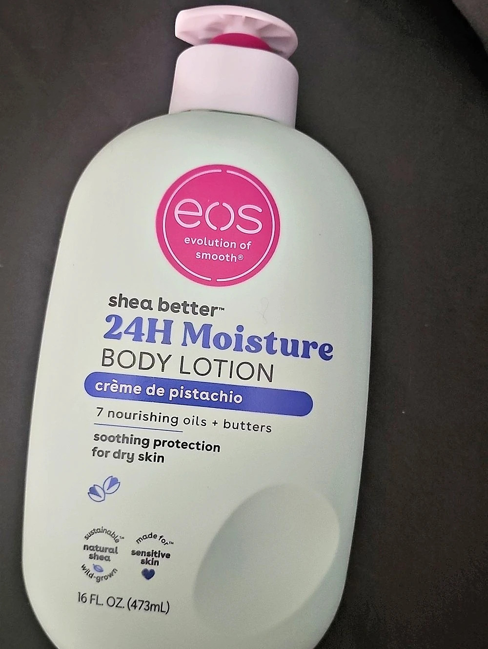 eos Shea Better 24H Moisture Body Lotion Creme de Pistache Creme de Pistache